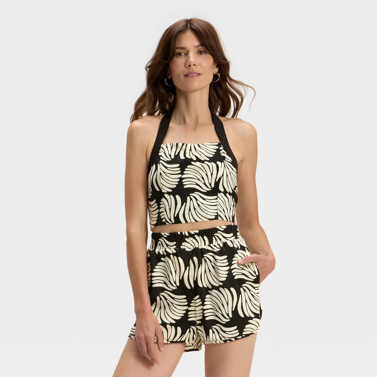 Women's Tank Top - A New Day™ Black/Cream | Target