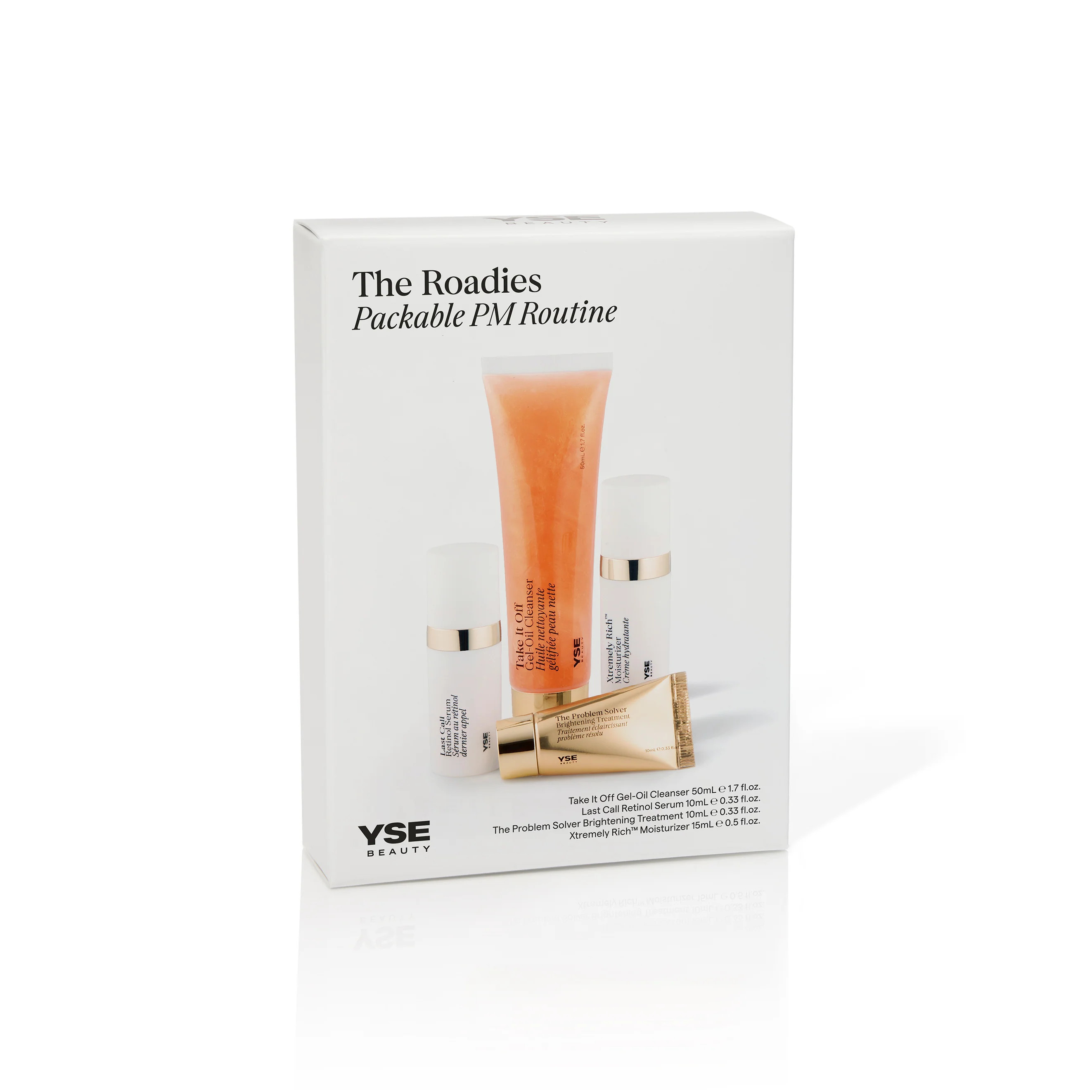 The Roadies Packable PM Routine | YSE Beauty