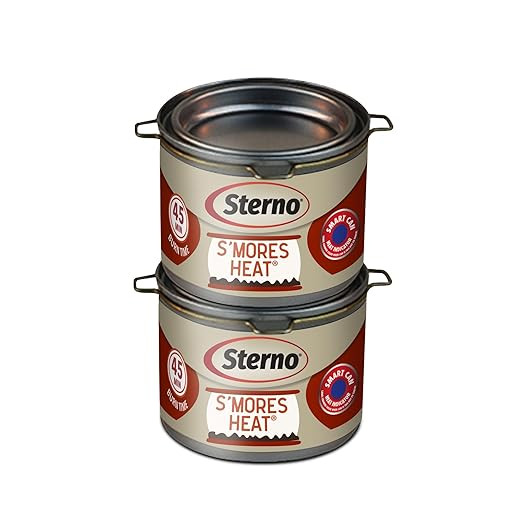 Sterno S'mores Heat Ethanol Fuel Can - Ethanol Gel Cans with 45-Minute Burn Time, Chafing Dish Fu... | Amazon (US)