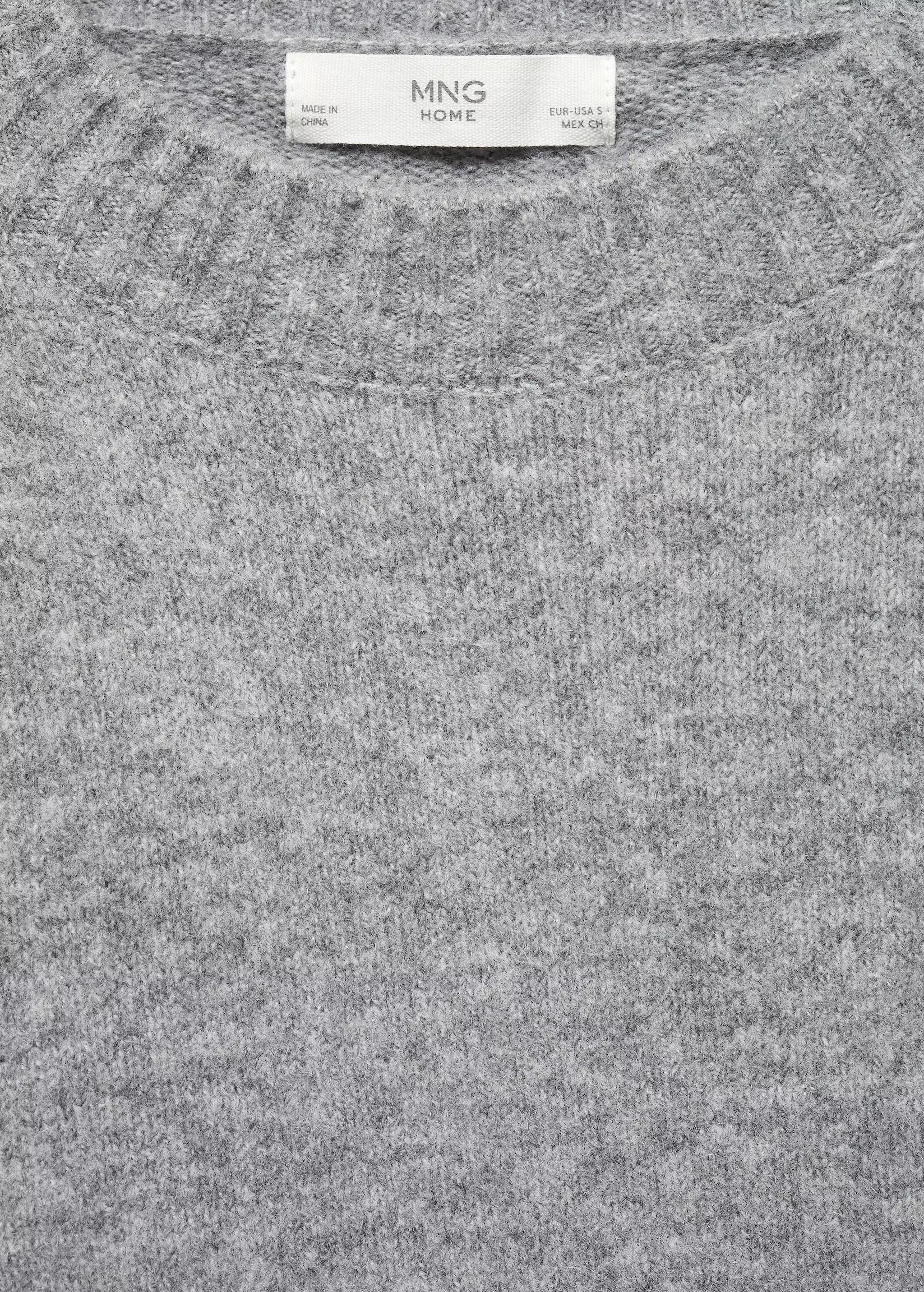 Oversize knit sweater | MANGO (UK)