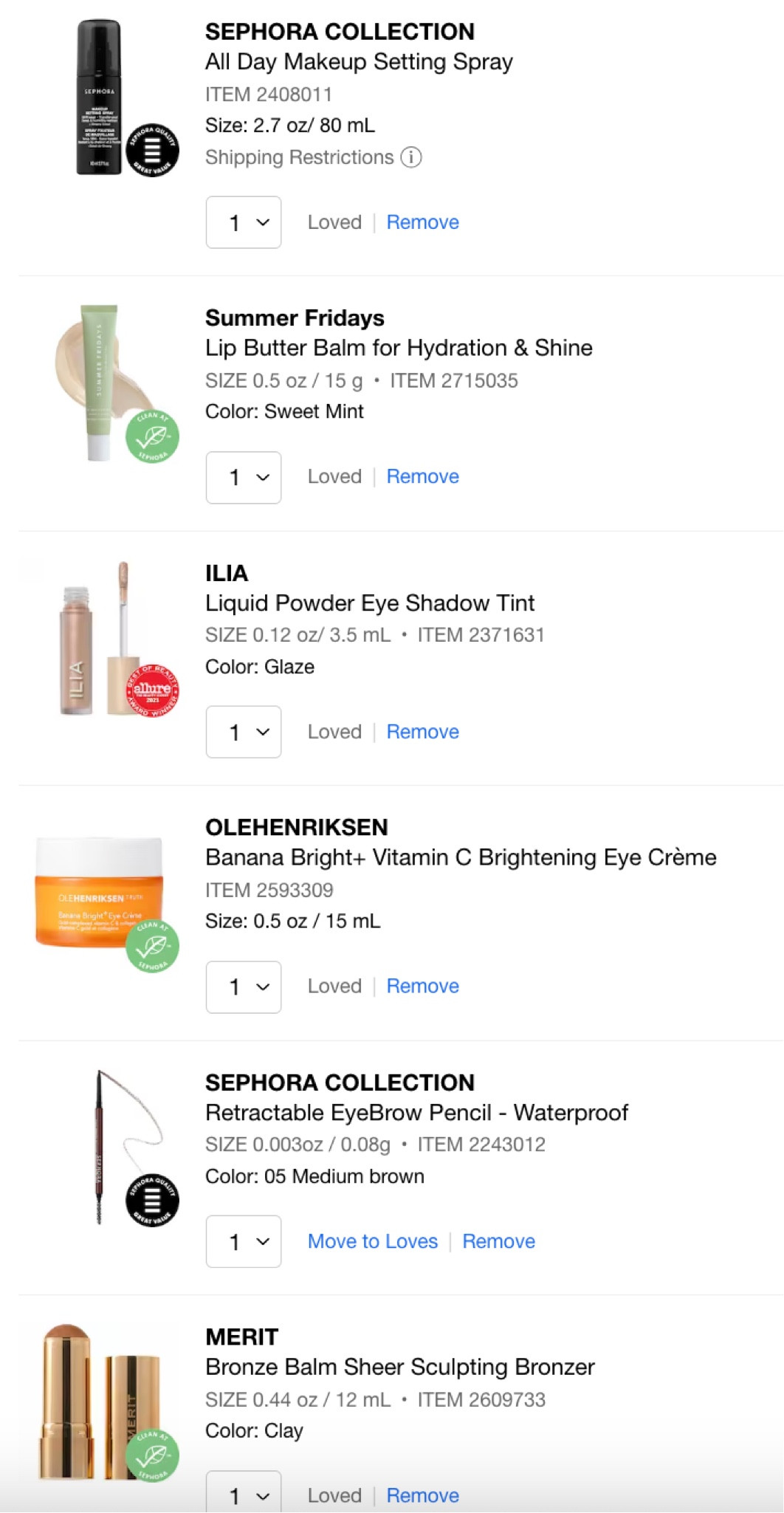 My Sephora sale order! 

So many staples for me + one new one to try (the OleHenrickson eye cream)  

#LTKbeauty
