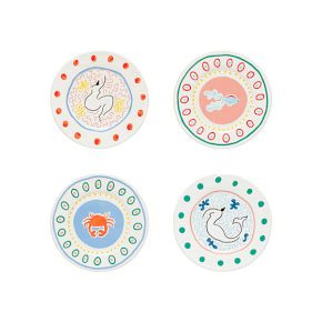 Summer Bliss Salad Plates (Set of 4) | West Elm (US)