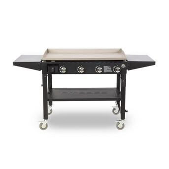 Pit Boss 748 Square-in 4-Burner Liquid Propane Flat Top Grill | Lowe's