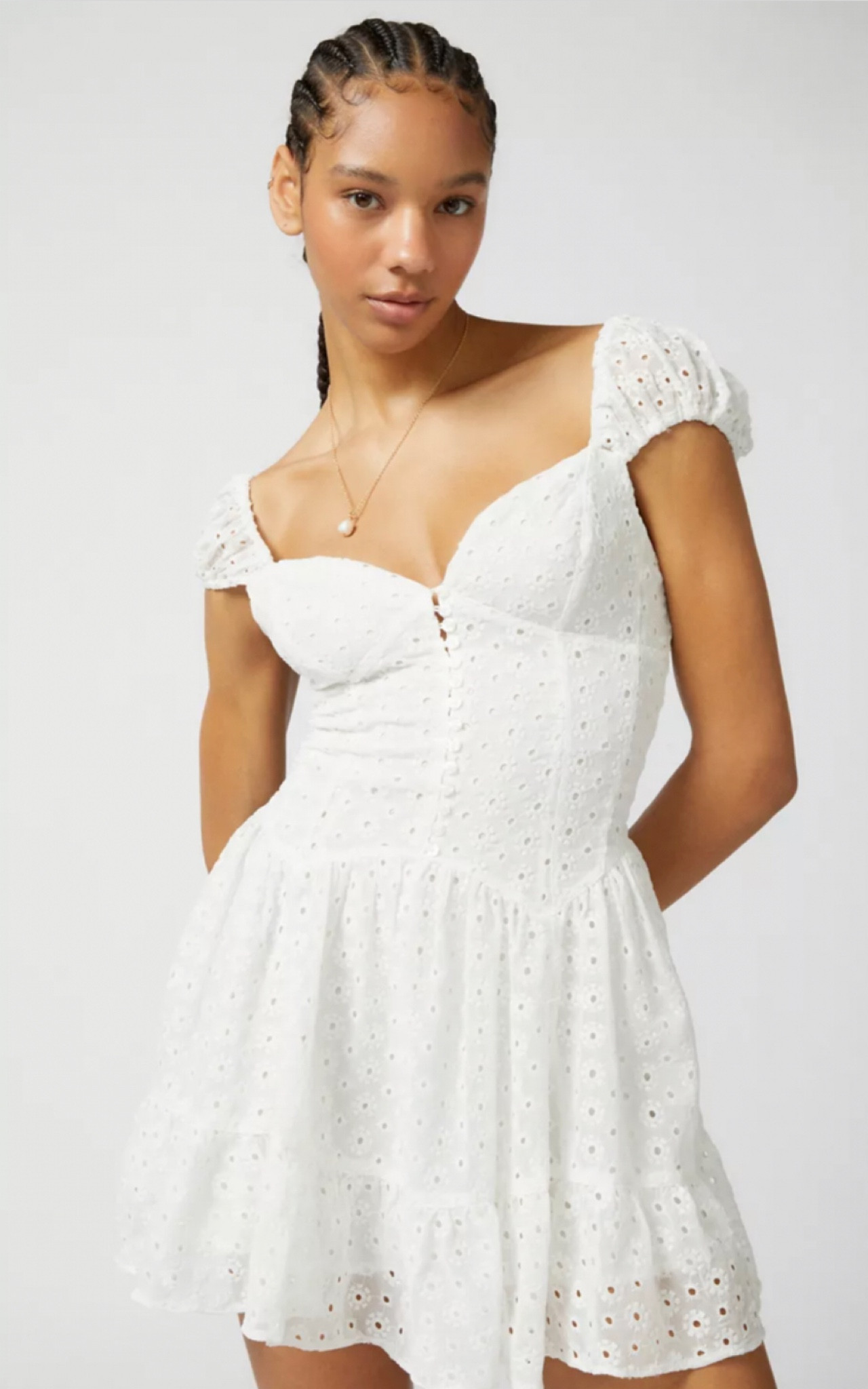 white christmas dresses Astr The Label Melani Mini Dress in Blue main image 0