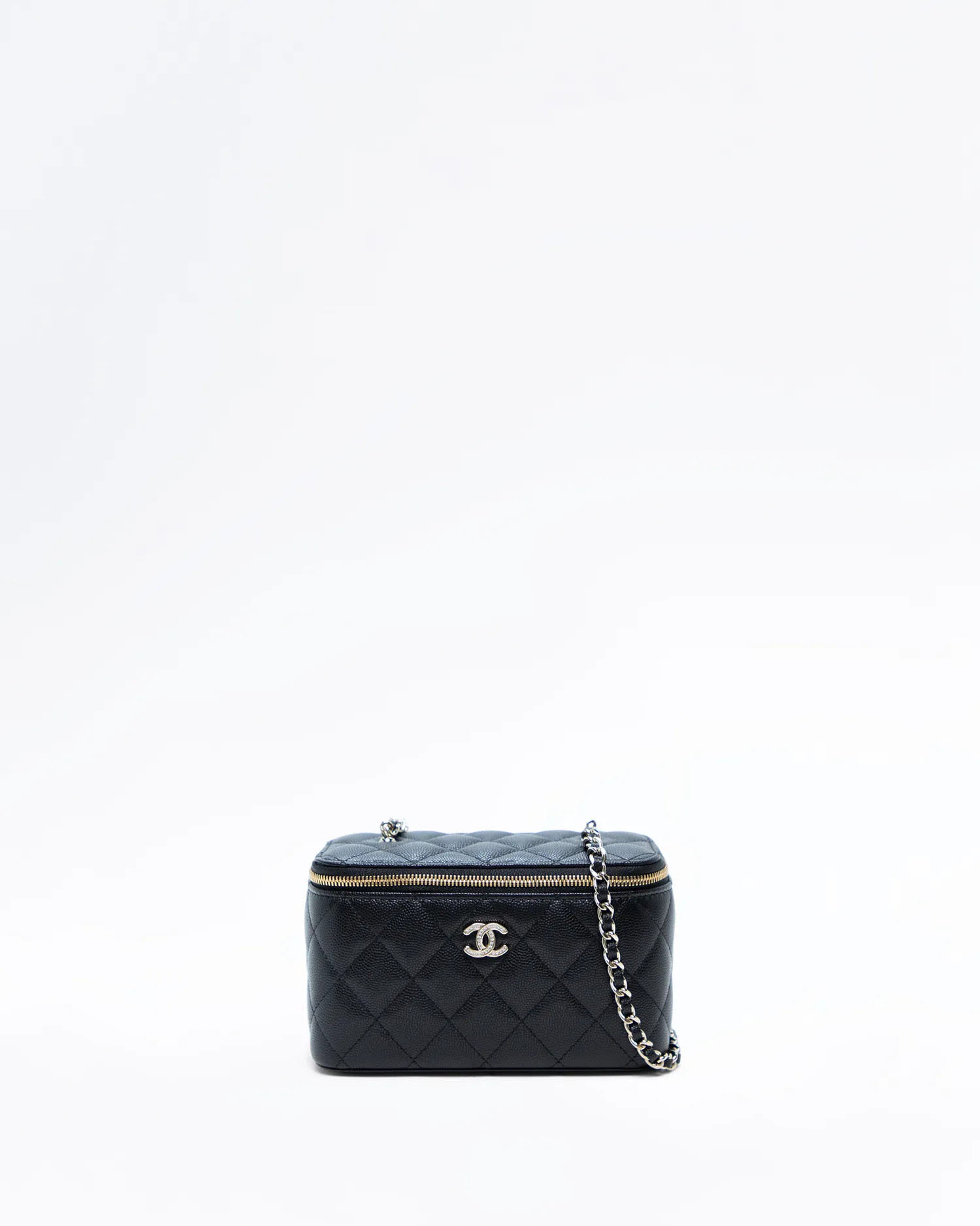 Crystal CC Vanity with Chain | Vivrelle