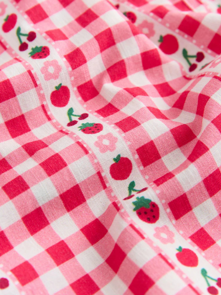 Pink/ Red Gingham Pullon Trousers (3mths-7yrs) | Next US