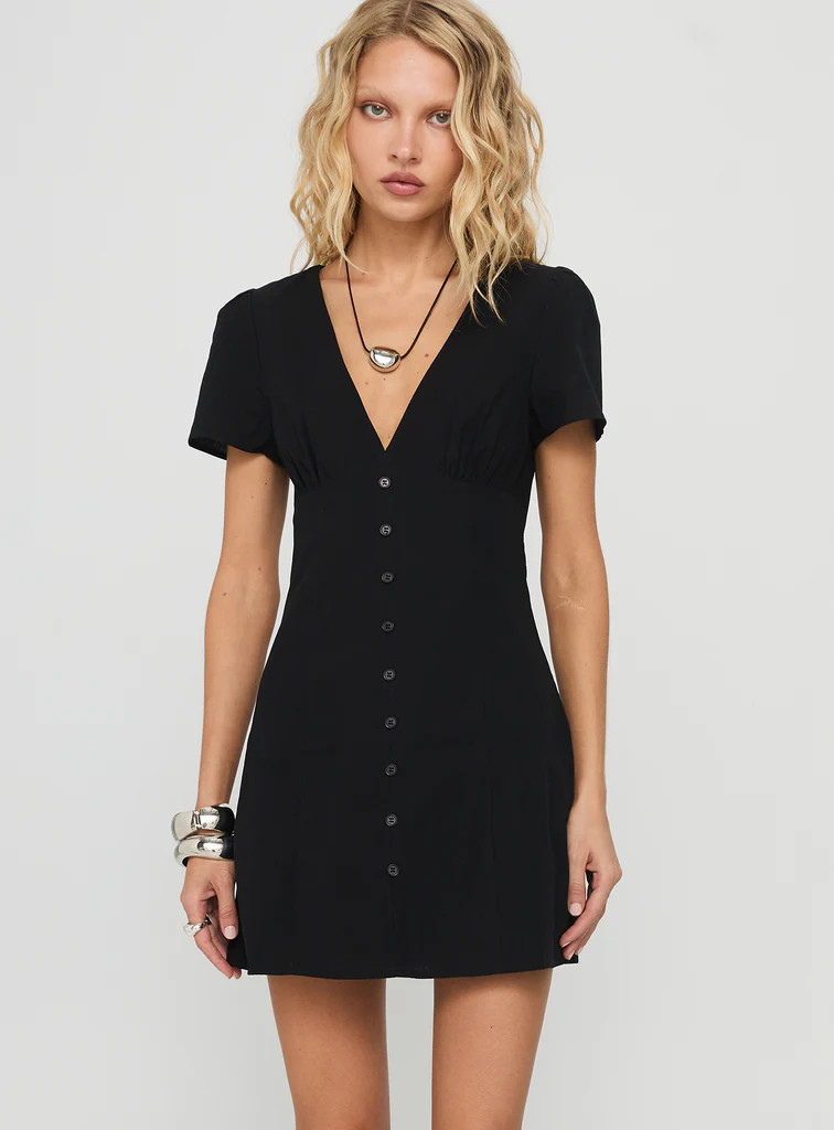 Loveliness Playsuit Black | Princess Polly US