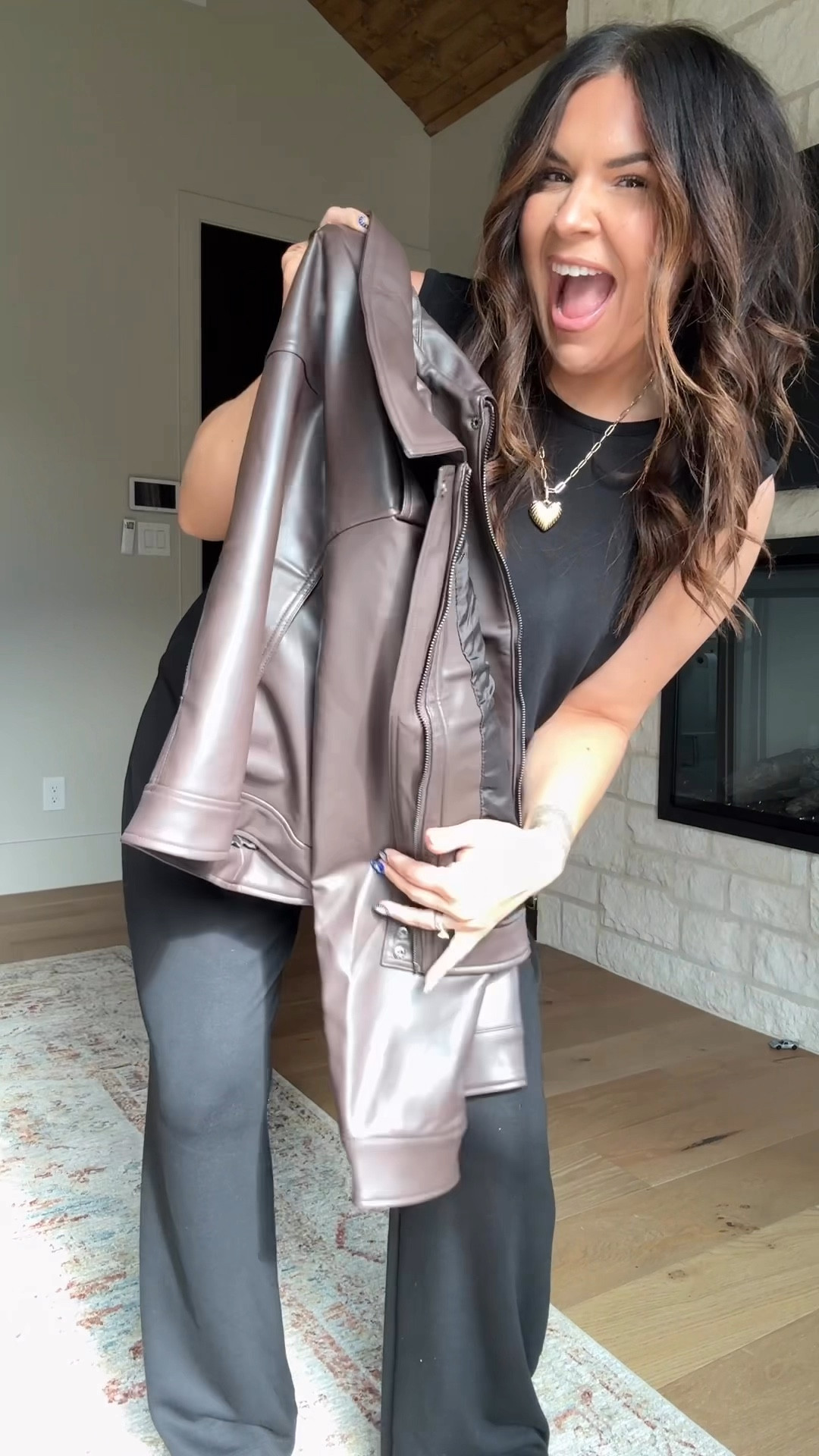 Walmart finds!  The scuba material is so freaking SOFT!
I got an xxl for a roomier for, but I would say it’s true to size. 
Faux leather jacket: XL


#LTKStyleTip #LTKMidsize #LTKFindsUnder50