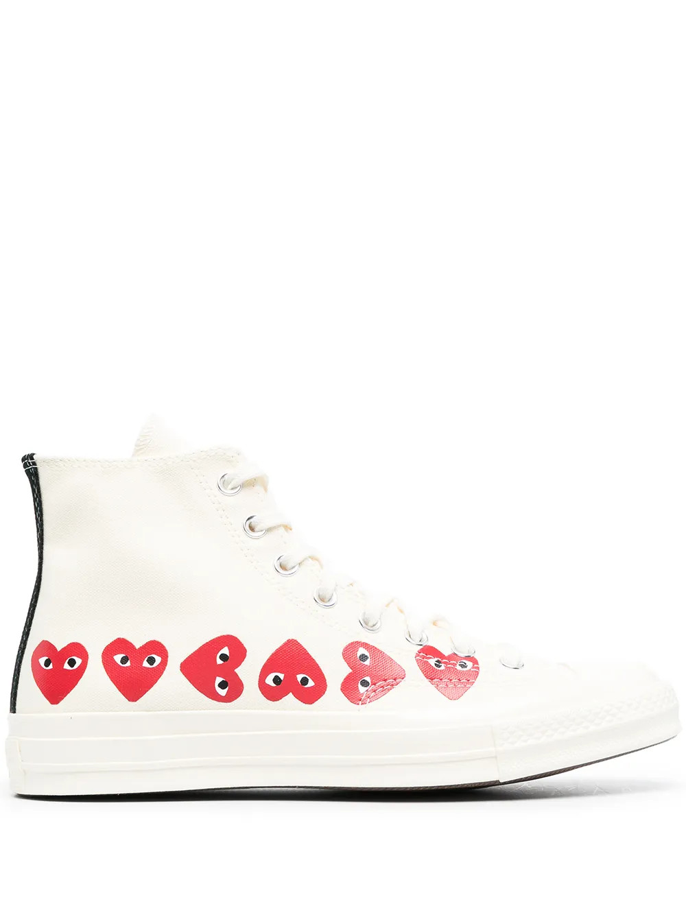 Comme Des Garçons Play x Converse Tenis Altos Con Motivo De Corazones - Farfetch | Farfetch Global