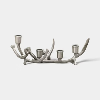 Silver Antler 4 Cup Candler Holder - Threshold™ | Target