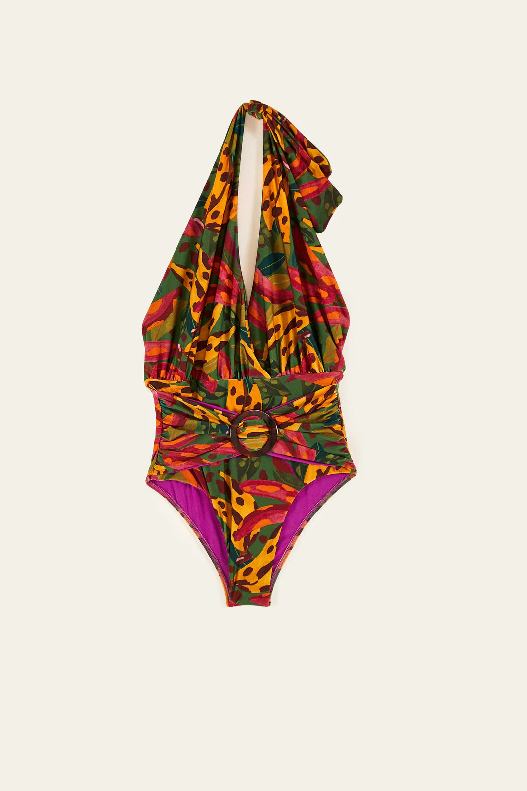 COW PRINT BANANAS ONE PIECE | FarmRio (US)