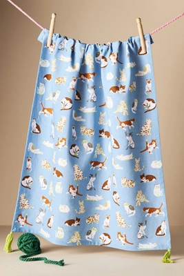 Cat Love Dish Towel | Anthropologie (US)