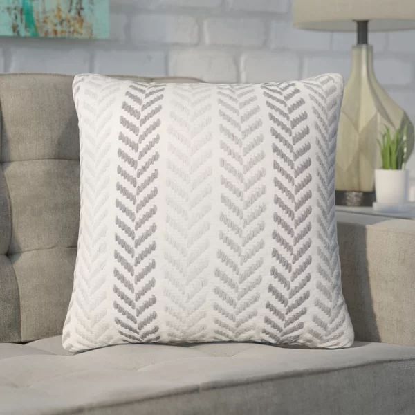 Galilea Cotton Polyfill Chevron Throw Pillow | Wayfair North America