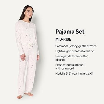 Amazon Essentials x Sofia Grainge Mommy and Me Long Sleeve Pajama Set | Amazon (US)