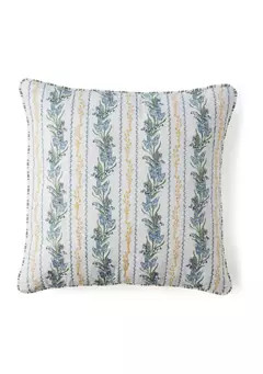 Crown & Ivy™ Floral Stitched Decorative Pillow | Belk