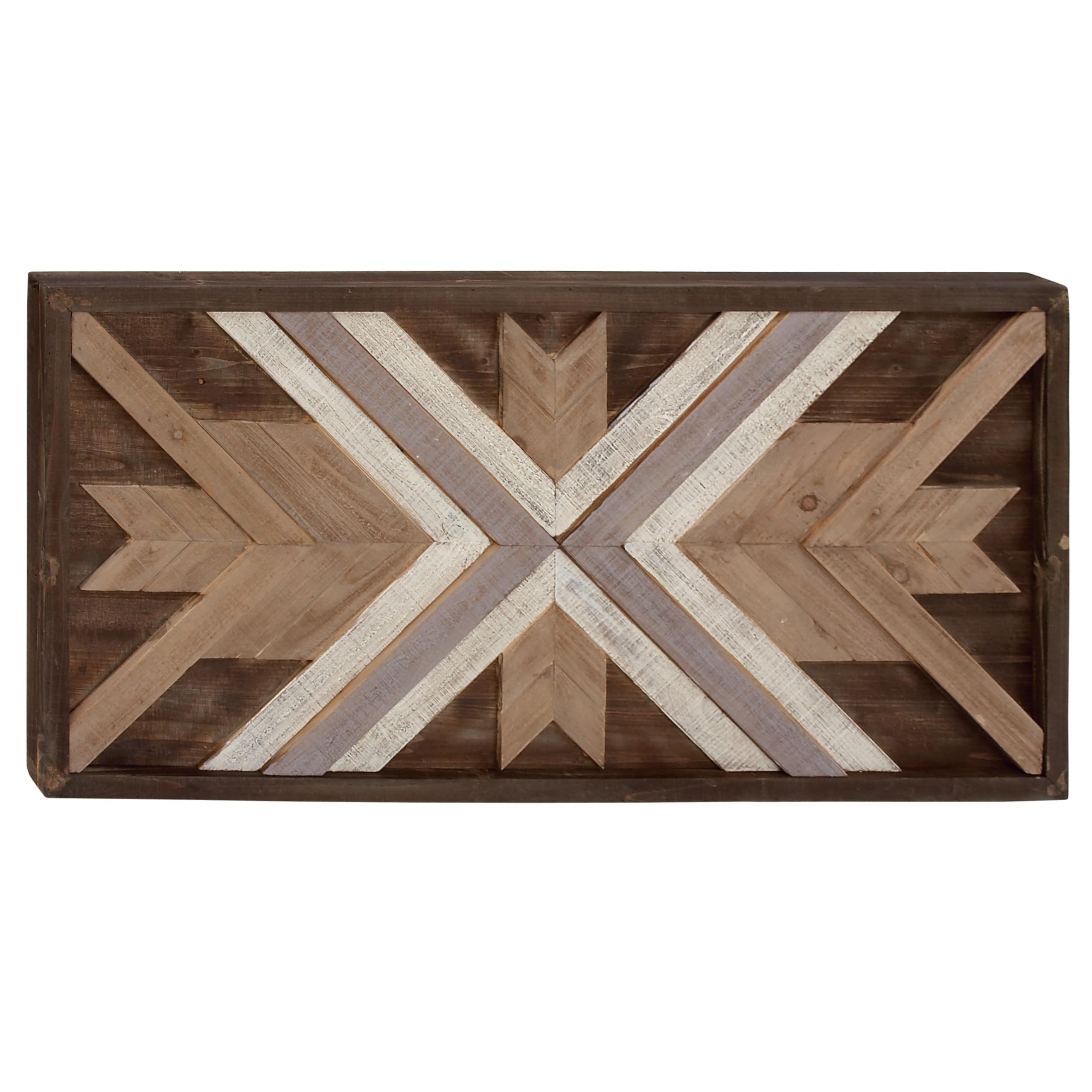 Benzara 95297 Wood Wall Plaque, 48"W x 24"H | Amazon (US)