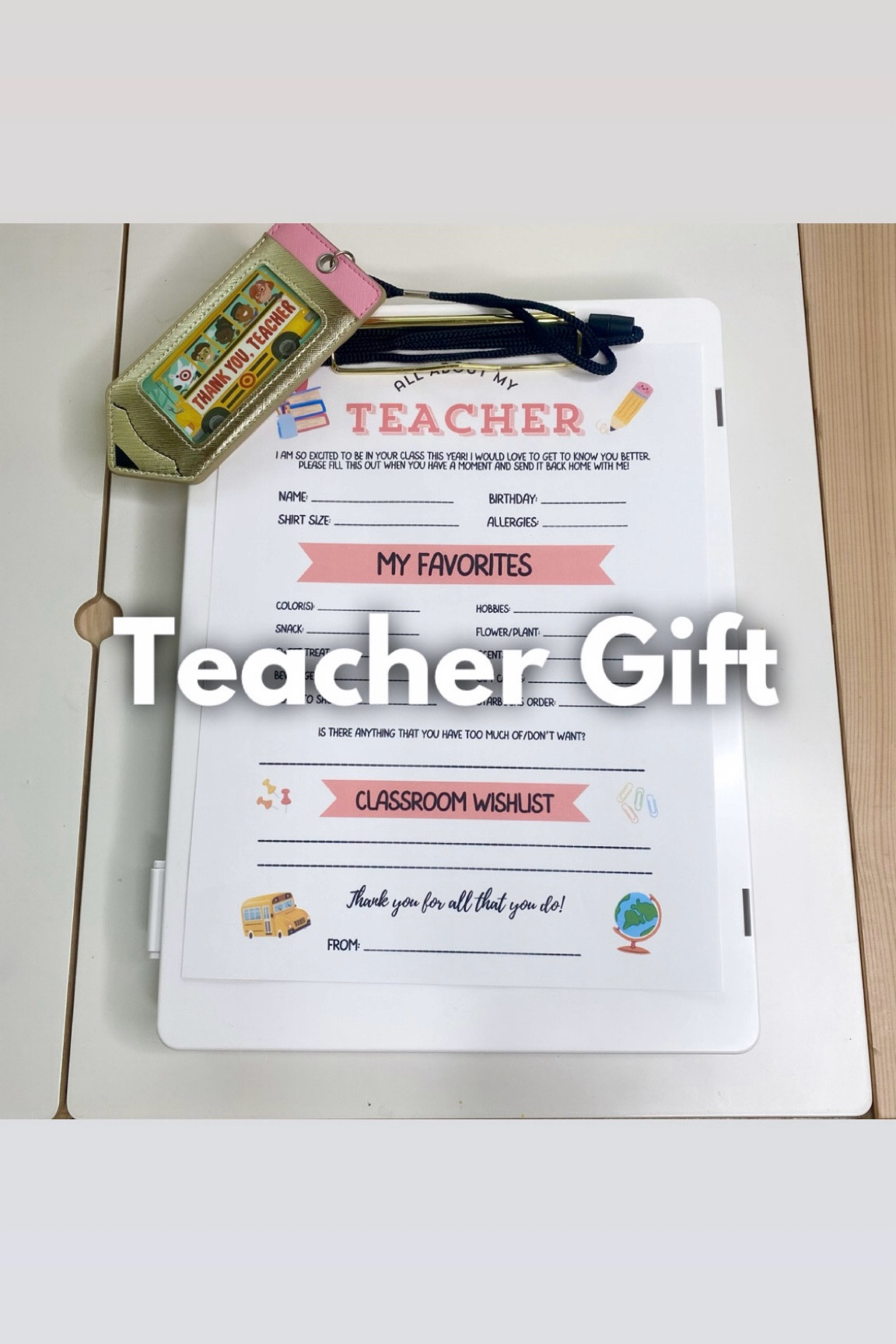 It’s back to school time and this is the perfect gift for your child’s new teacher! As a former teacher, I would have lovedddd if someone got me all of these back to school essentials! 🙌🫶🎉

Our free printable can be found on my website! 🫶

#LTKKids #LTKSeasonal #LTKBacktoSchool