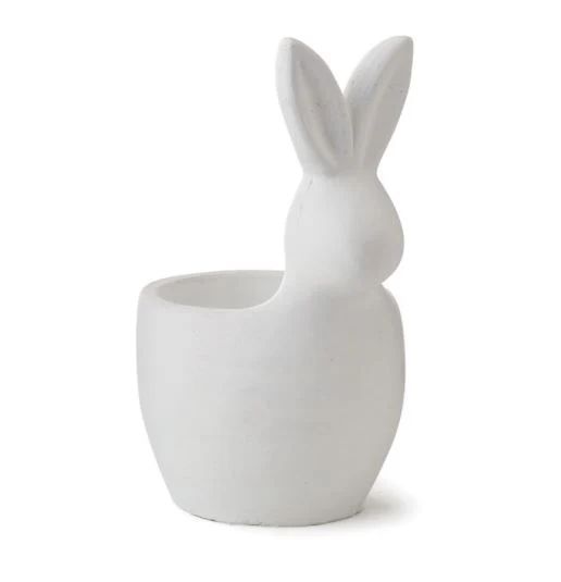 WHITE RABBIT CACHEPOT 9" | The Nested Fig