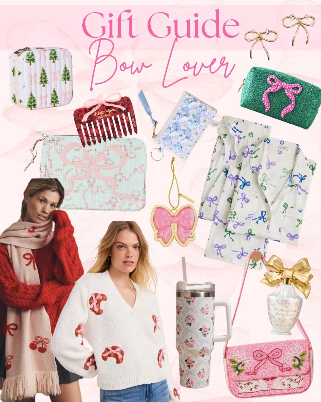 Bow lover gift guide

Bow pajamas, bow accessories, coquette style, beaded purse, LoveShackFancy style 

#LTKHoliday #LTKGiftGuide #LTKCyberWeek