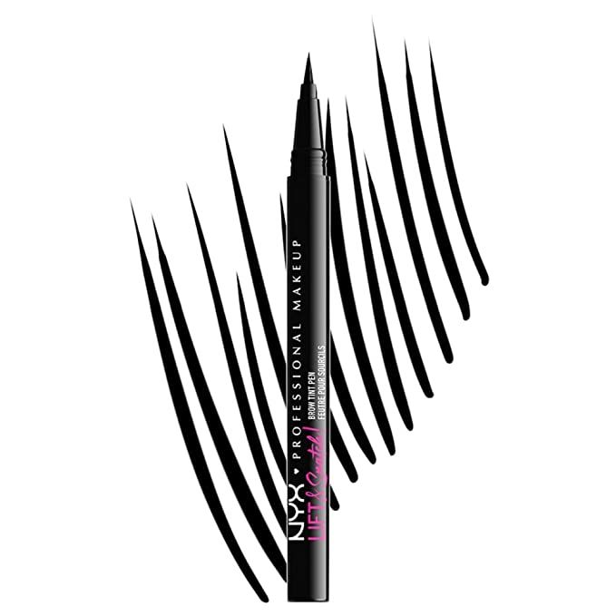 NYX PROFESSIONAL MAKEUP Lift & Snatch Eyebrow Tint Pen, Black | Amazon (US)