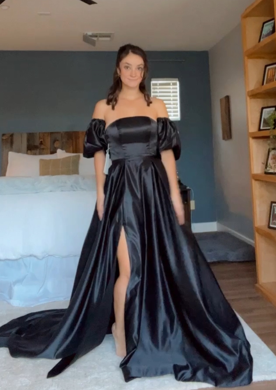 GOREGOUS🖤🖤
And it comes in so many colors, could be a super pretty wedding dress as well!!🤩

#LTKbeauty #LTKfindsunder100 #LTKwedding