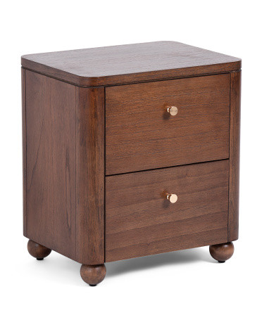 20x16x22 Side Table With Ball Feet | TJ Maxx