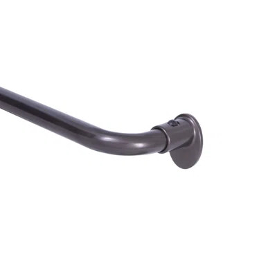 Alberton Single Curtain Rod Zipcode Design™ Size: 86" - 120", Finish: Espresso/Brown | Wayfair North America