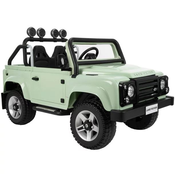 12V Land Rover Electric Battery-Powered Kids Ride-On Car, Green | Walmart (US)