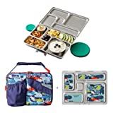 PlanetBox Rover Stainless Steel Bento Lunch Box with 5 Compartments for Adults and Kids, Sharks Carr | Amazon (US)