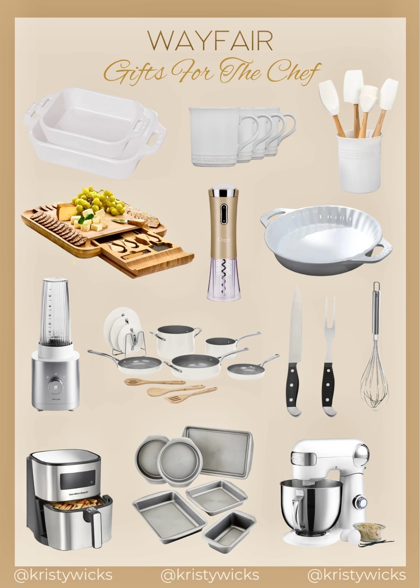 Excited to partner this holiday season with @wayfair to share my top gifts for the New Homeowner and chef in your life 👏🏼🎁 
Wayfair has so many great options to suit every budget, space, and style 💫
#HolidayGiftGuide #OnlyAtWayfair #Wayfair #wayfairpartner


#LTKGiftGuide #LTKHome #LTKSaleAlert