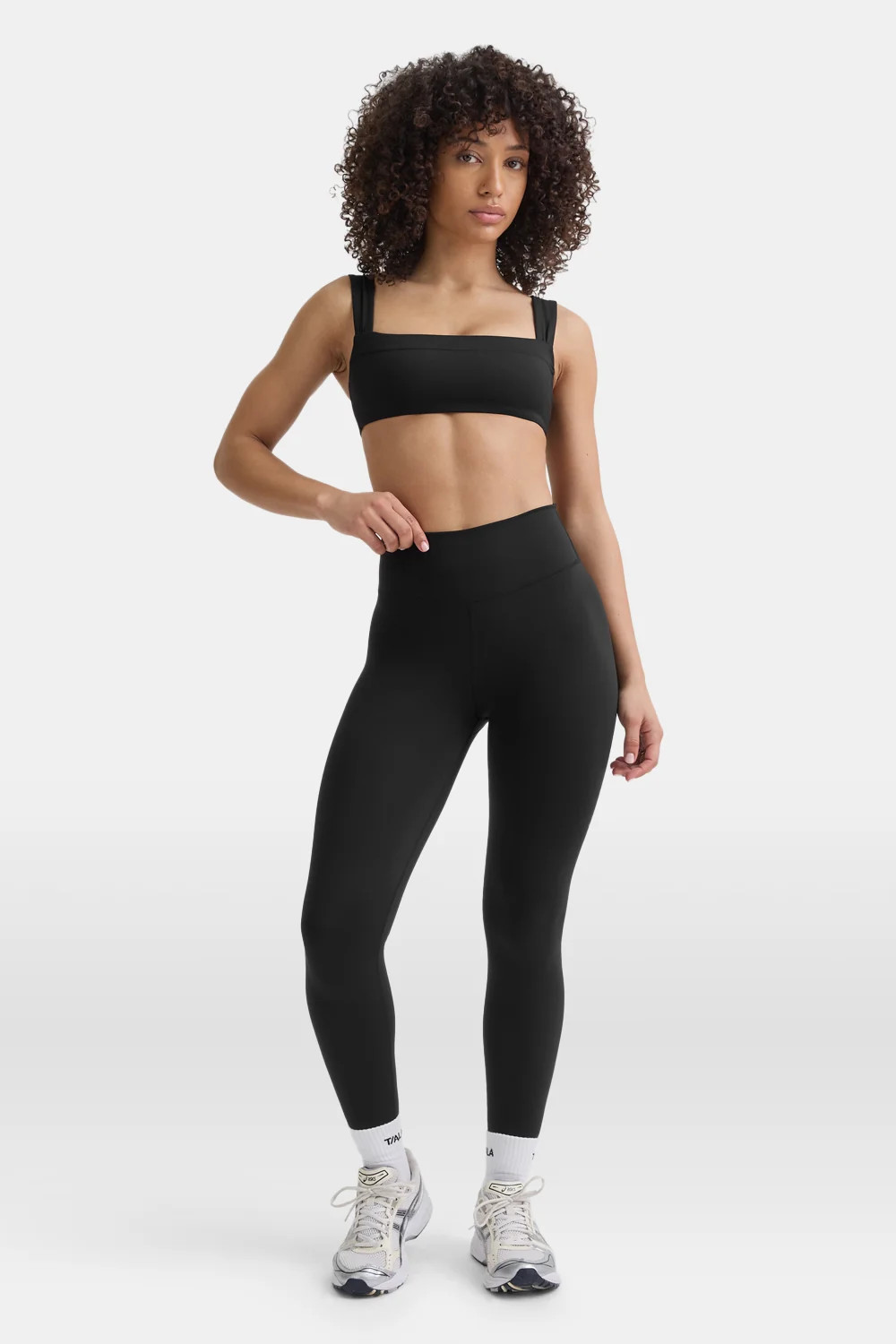 DayFlex High Waisted Legging - Shadow Black | TALA (UK)