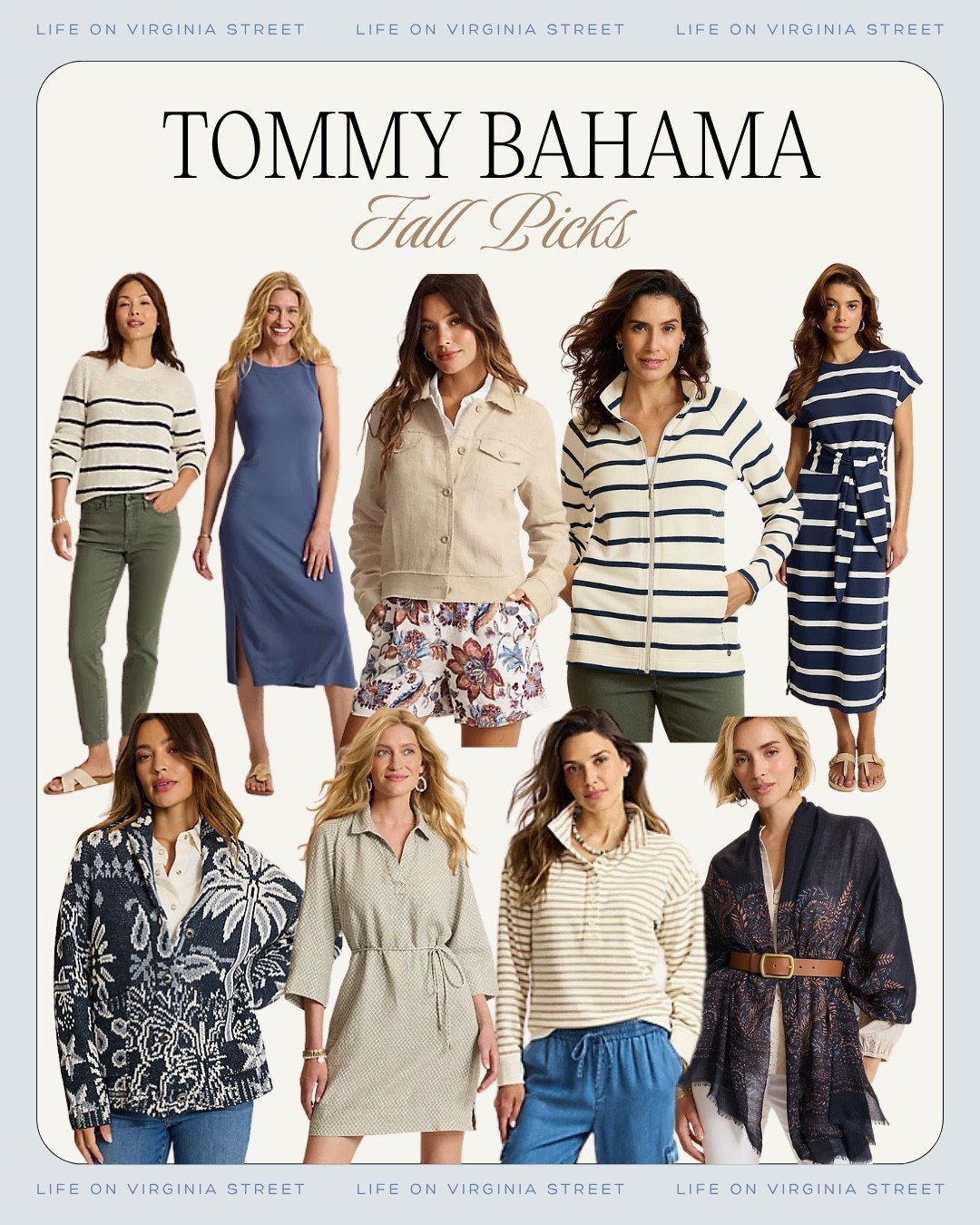 Tommy Bahama Fall Picks! 💚

Tommy Bahama fall picks, Tommy Bahama fall fashion, Tommy Bahama fall outfits, Tommy Bahama women, Tommy Bahama new arrivals, Tommy Bahama fall new arrivals, Tommy Bahama clothing, Tommy Bahama women’s clothing, Tommy Bahama sweaters, Tommy Bahama cardigans, Tommy Bahama jackets, Tommy Bahama dresses, Tommy Bahama jeans, Tommy Bahama pants, Tommy Bahama tops, Tommy Bahama fall dresses, Tommy Bahama linen jacket, Tommy Bahama suede jacket, Tommy Bahama flannel shirt, Tommy Bahama striped sweater, Tommy Bahama x Stetson, fall fashion, fall outfits for women, fall outfit ideas, fall wardrobe, fall wardrobe essentials, fall capsule wardrobe, fall transition outfits, fall sweaters, fall cardigans, fall jackets, suede jacket, linen jacket, flannel shirt, striped sweater, crewneck sweater, fall dresses, midi dress, shirt dress, fall jeans, straight leg jeans, cropped pants, fall pants, fall layering, casual fall outfits, elevated casual outfits, classic fall style, women’s fall fashion, fall fashion finds, fall clothing finds, fall wardrobe staples

#LTKSeasonal #LTKootd #LTKgrwm