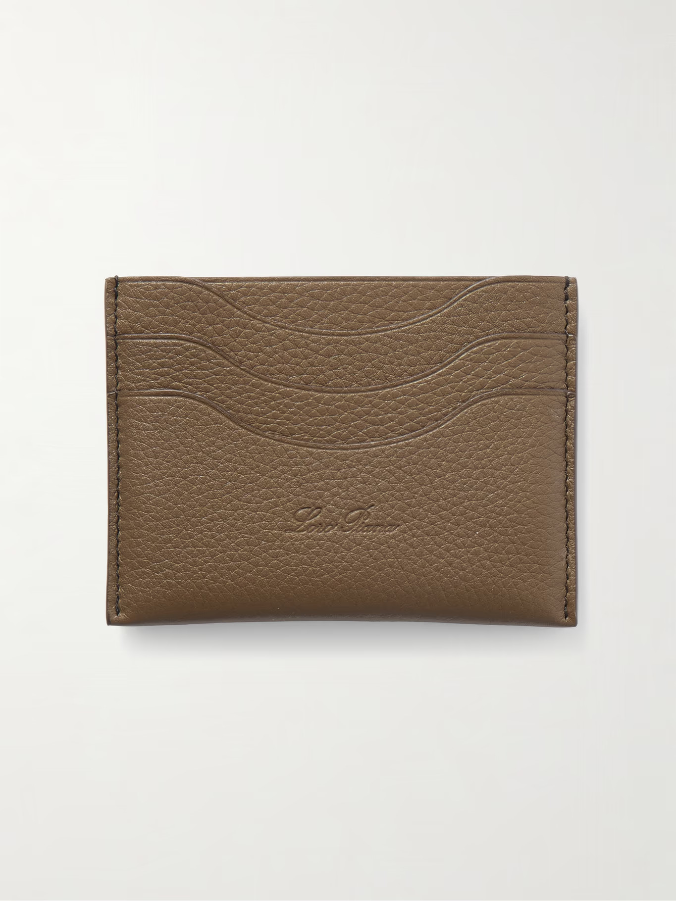 Logo-Debossed Full-Grain Leather Cardholder | Mr Porter (US & CA)