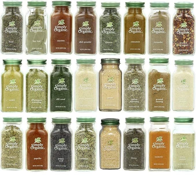 Simply Organic Gourmet Top 24 Spices Set | Amazon (US)