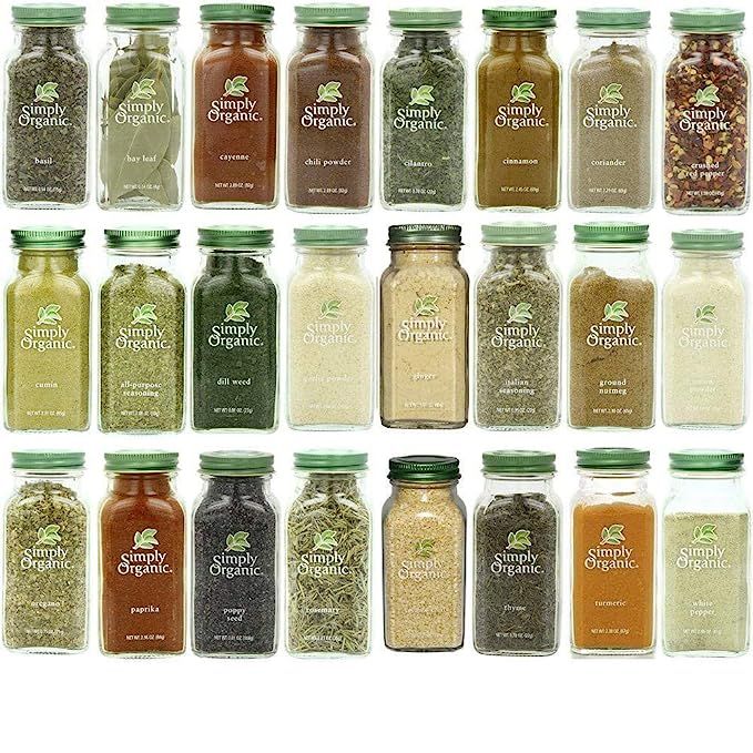Simply Organic Gourmet Top 24 Spices Set | Amazon (US)