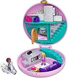 Polly Pocket Playset, Travel Toy with 2 Micro Dolls & Surprise Accessories, Pocket World Donut Pa... | Amazon (US)