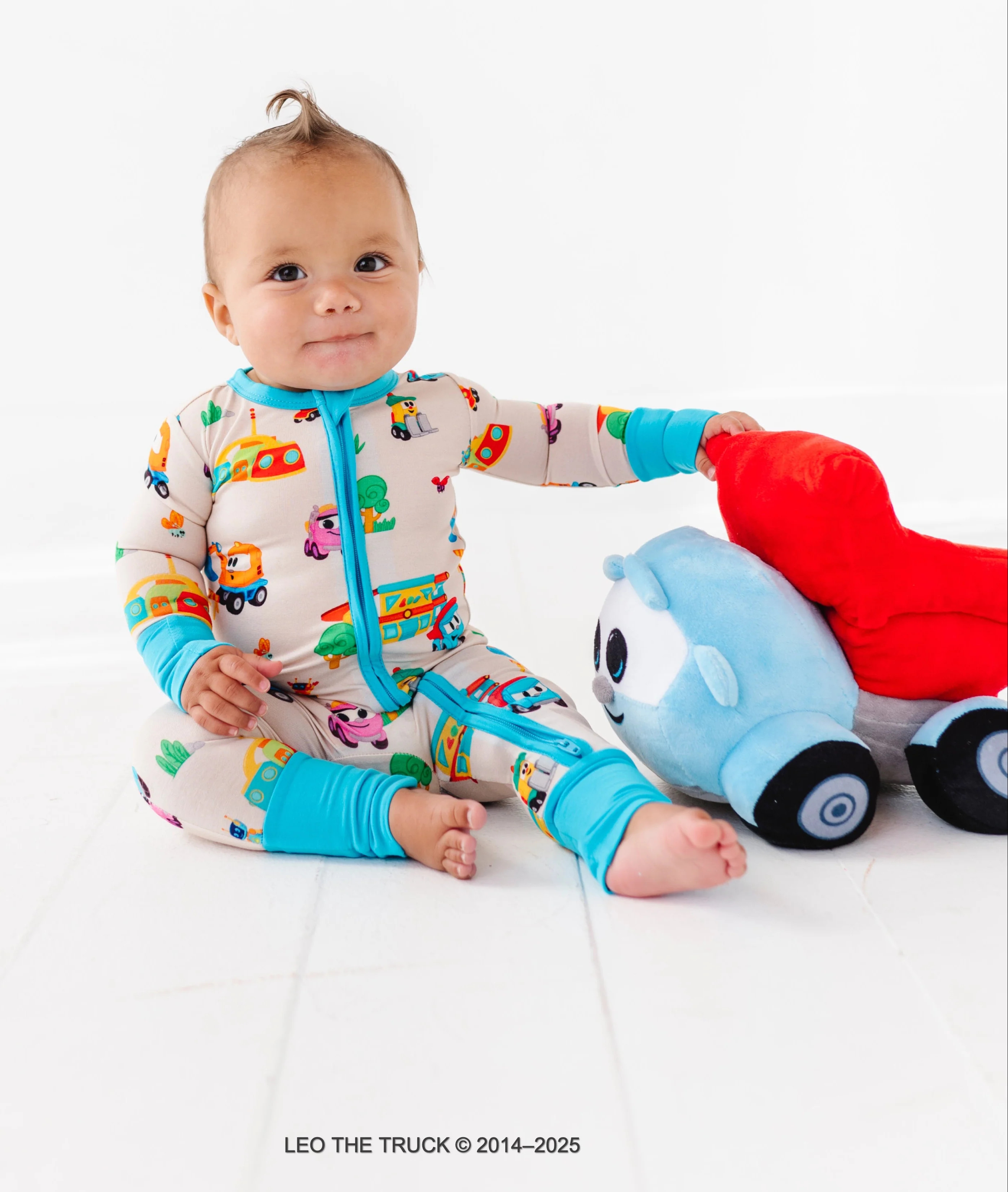 Leo the Truck™ Convertible Romper | Birdie Bean
