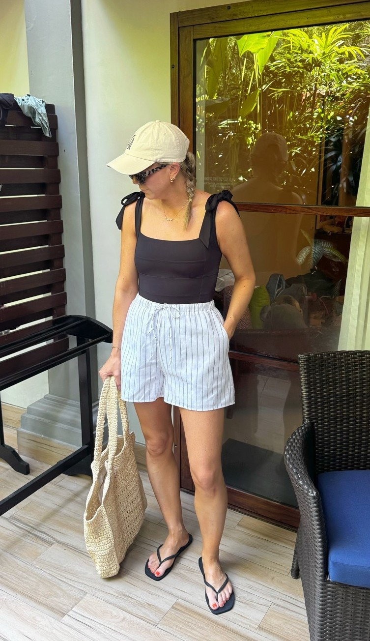 Bali day ✌🏼 in fabulous swimwear, comfy shorts, and havs - bliss! I’m in a 12 in the swimwear and a 10 in the shorts x

#LTKstyletip #LTKtravel #LTKaustralia