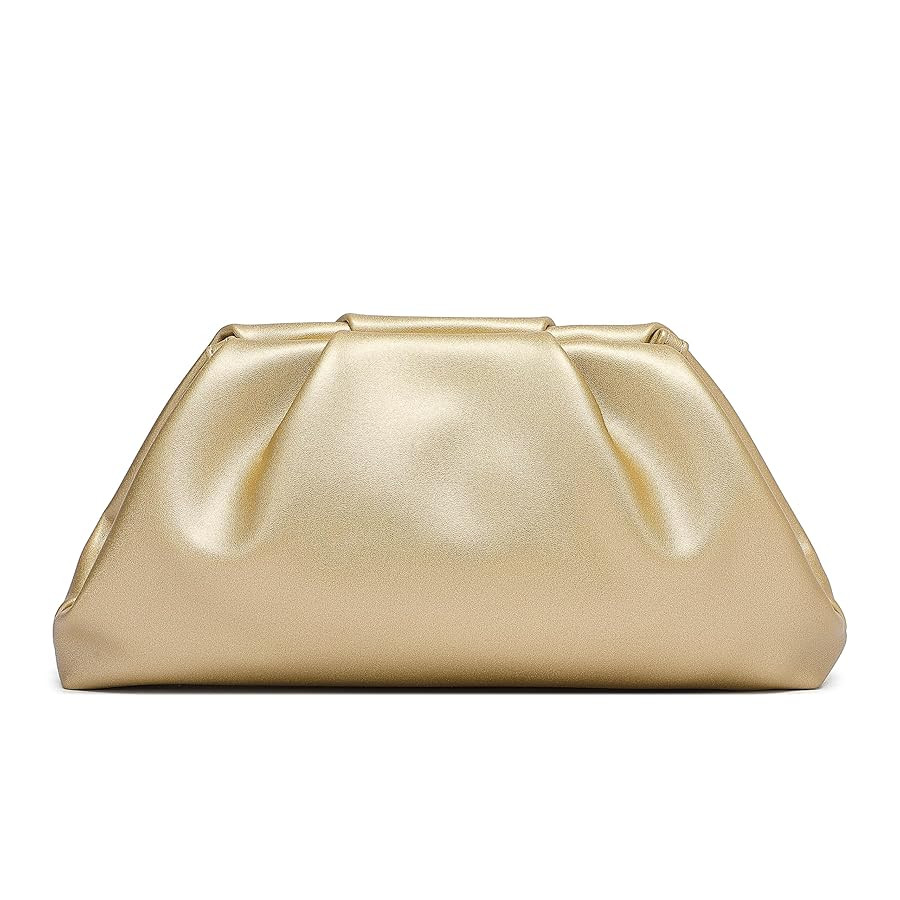 Soft PU Leather Clutch Purses for Women Formal Elegant Luxurious Evening Bag | Amazon (US)