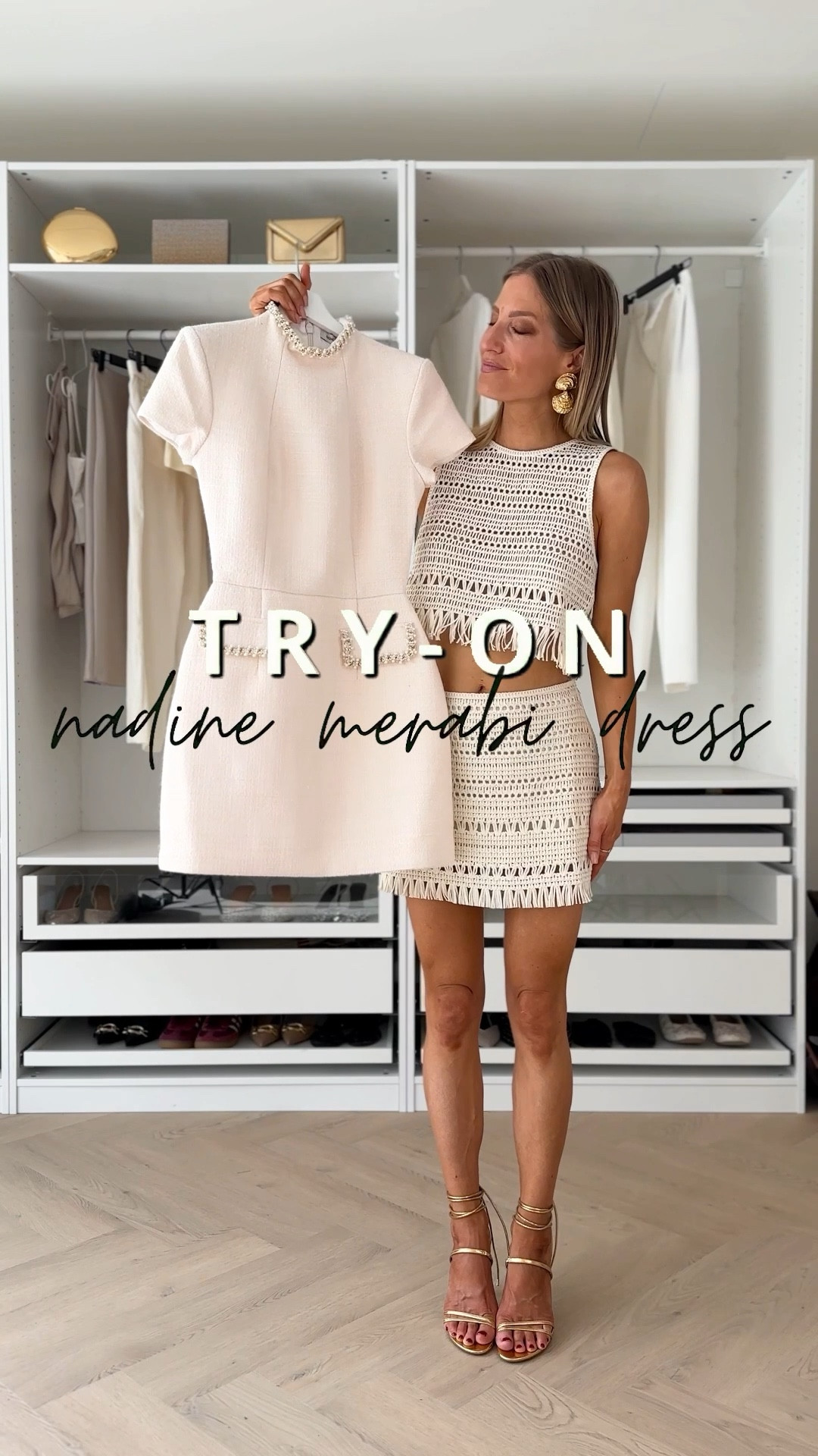 Elegance meets edge ✨ I couldn’t resist this stunning tweed mini dress by Nadine Merabi! *Kindly gifted — the pearl-embellished details, structured fit, and soft blush tone are everything 🤍 This is the kind of dress that instantly makes you feel expensive! Perfect for weddings, summer soirées, or any moment you want to feel effortlessly feminine and polished 💅 I’m wearing size S and I’m 5’7/171 cm tall 🫶🏼✨

Like this post to save it to your favourite folder and come back later to shop.

Keywords: Nadine Merabi, pearl mini dress, tweed dress, occasion outfit, bridal shower look, summer wedding outfit, luxe style, elegant outfit, white mini dress, designer-inspired, feminine fashion, polished look, modern classic, timeless style, European chic, elevated fashion, soft glam, LTK try-on, closet inspo, outfit of the day
👗💎🕊️✨💖👠📸🎀👜


#LTKStyleTip #LTKSeasonal