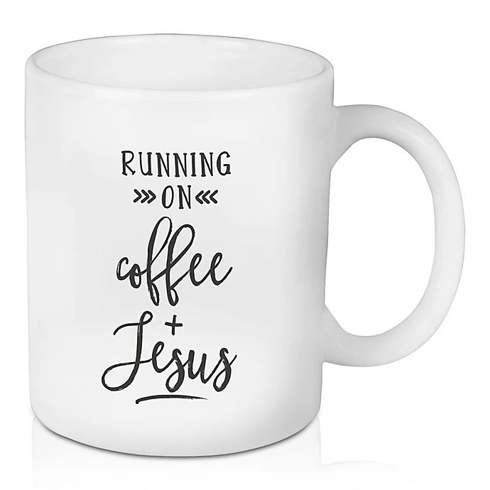 Designs Direct "Coffee & Jesus" 11 oz. Coffee Mug | Bed Bath & Beyond