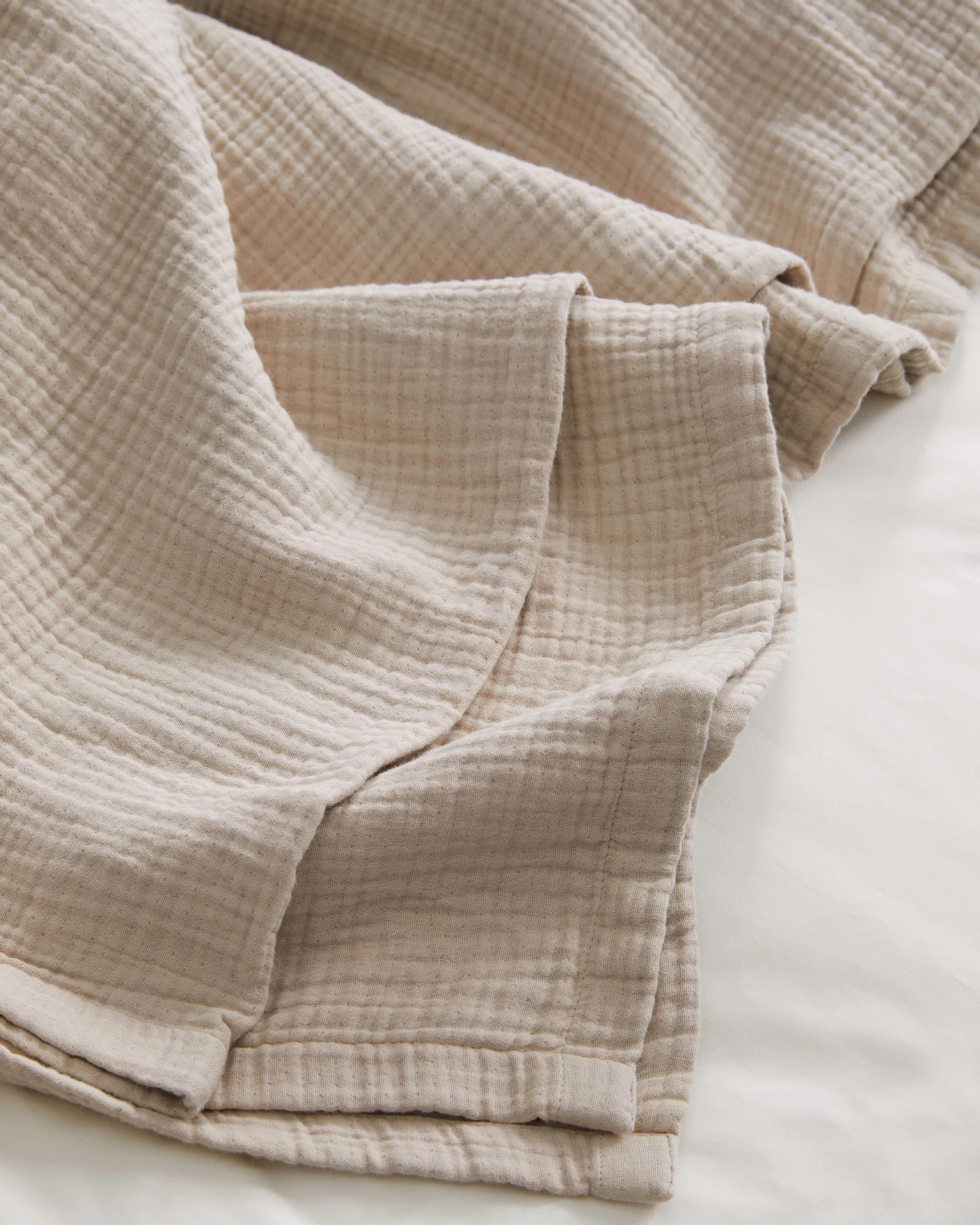 Organic Airy Gauze Blanket | Quince