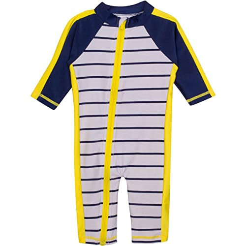 SwimZip Boys' Long-Sleeve UPF 50+ Swimsuit for Baby, Toddler, & Little Boys | Amazon (US)