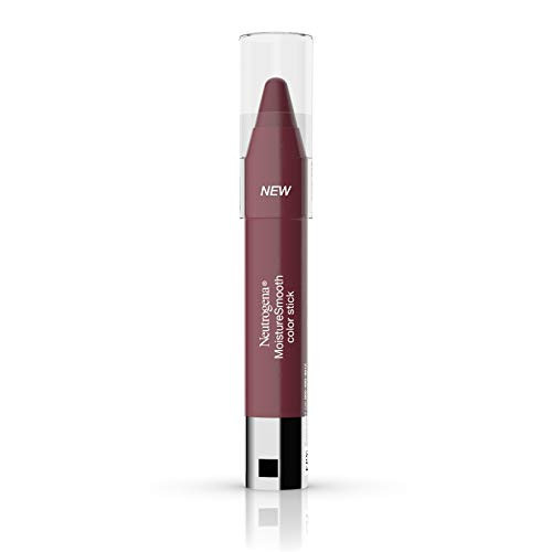 Neutrogena MoistureSmooth Color Stick for Lips, Moisturizing and Conditioning Lipstick with a Balm-Like Formula, Nourishing Shea Butter and Fruit Extracts, 80 Rich Raisin,.011 oz | Amazon (US)