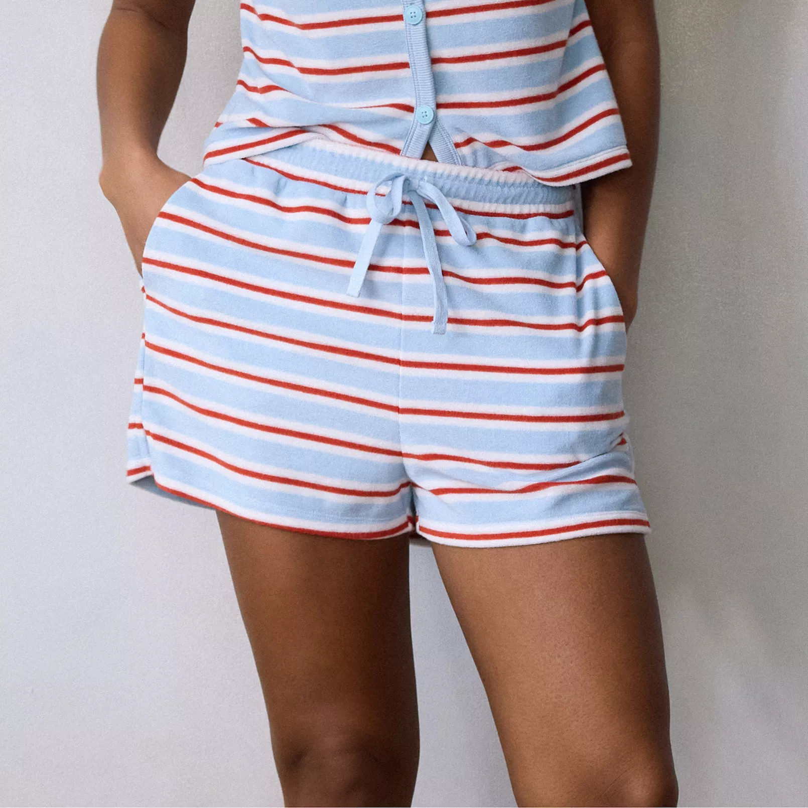 Women's LC Lauren Conrad Draw Cord Terry Shorts | Kohl's