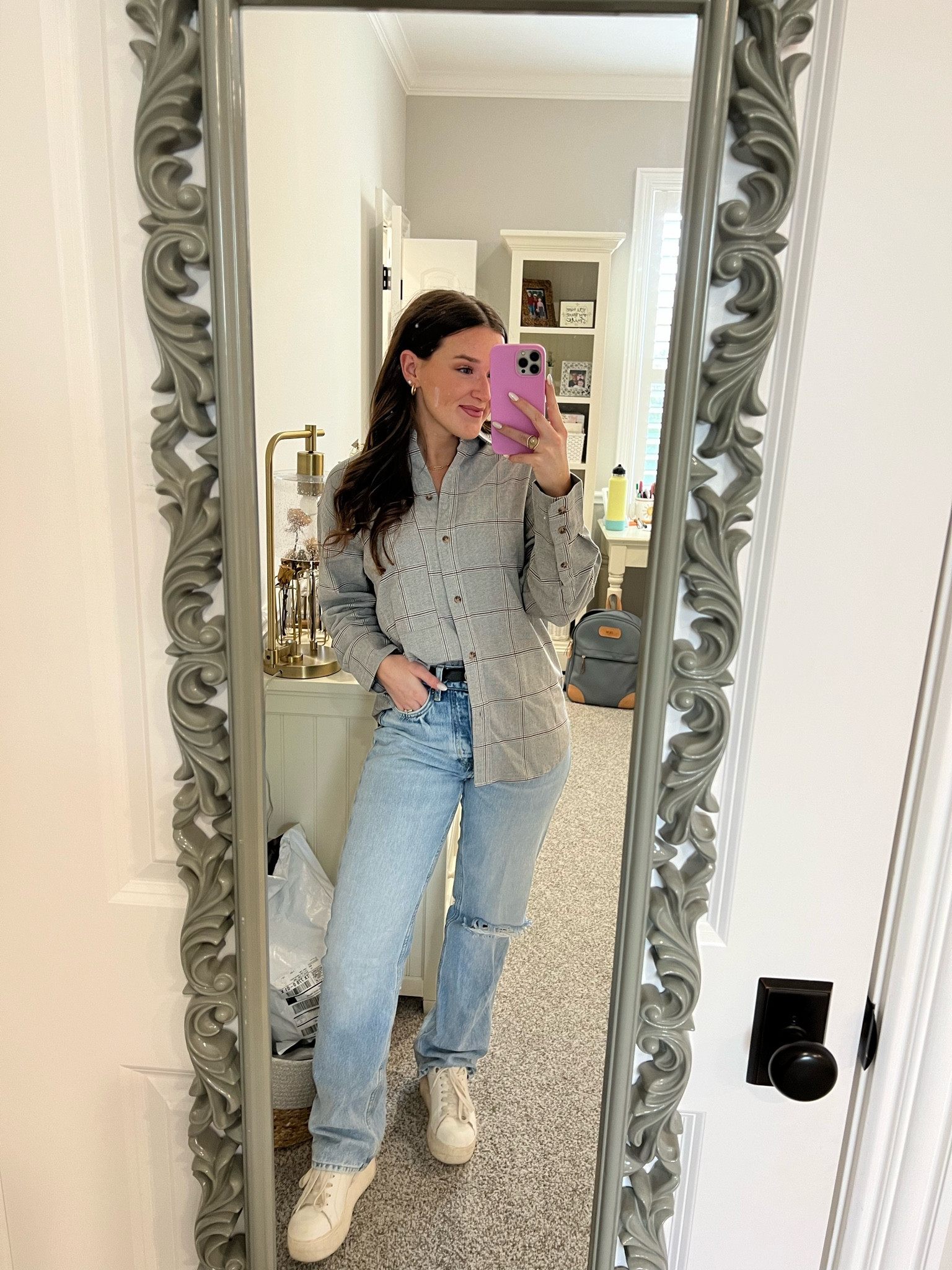 most comfy flannel EVER! I wear a small! It’s a true to size oversized look! 

#LTKHoliday #LTKSeasonal #LTKfit