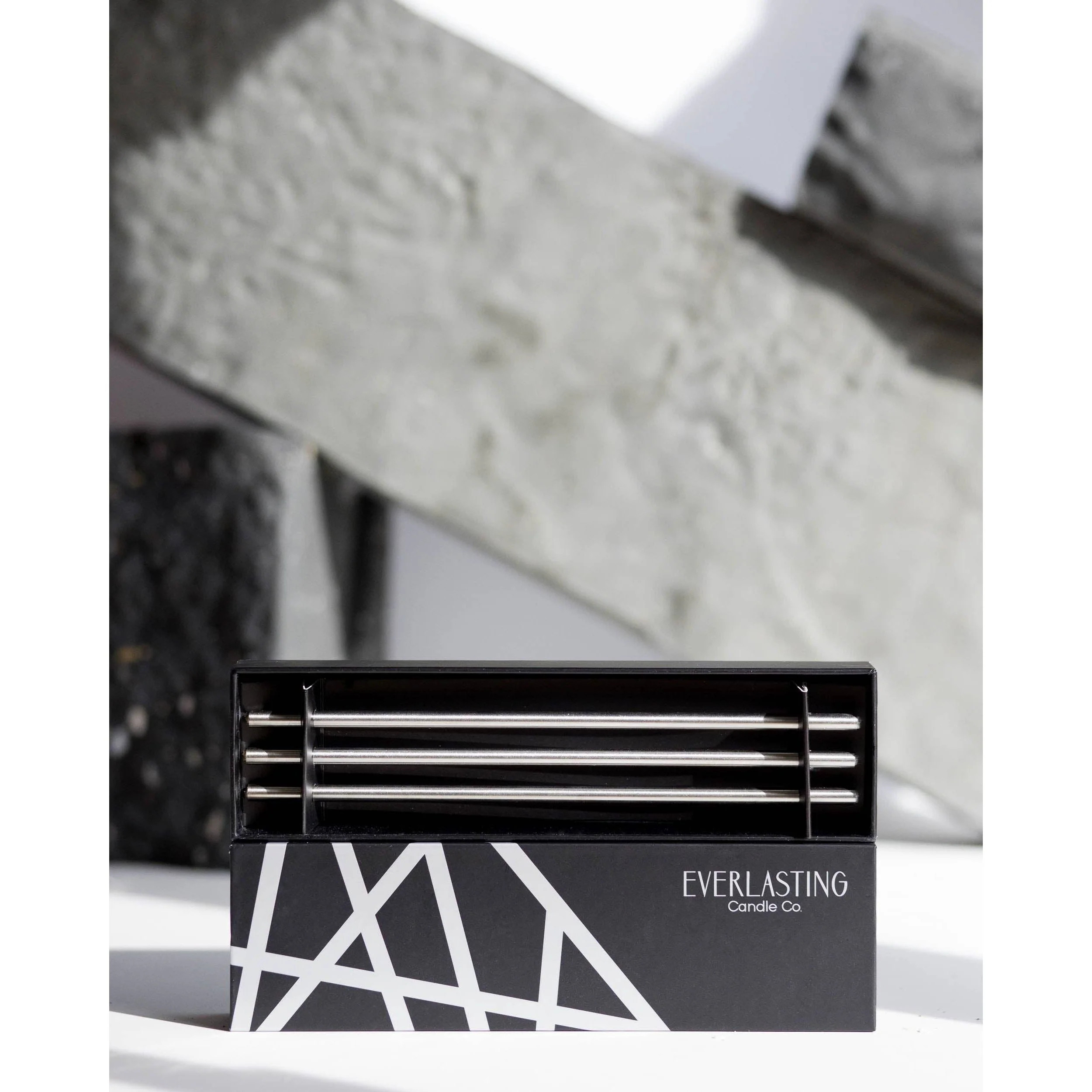 Silver Everlasting Candle – Reusable Steel Candles | Outrageous Interiors + Design