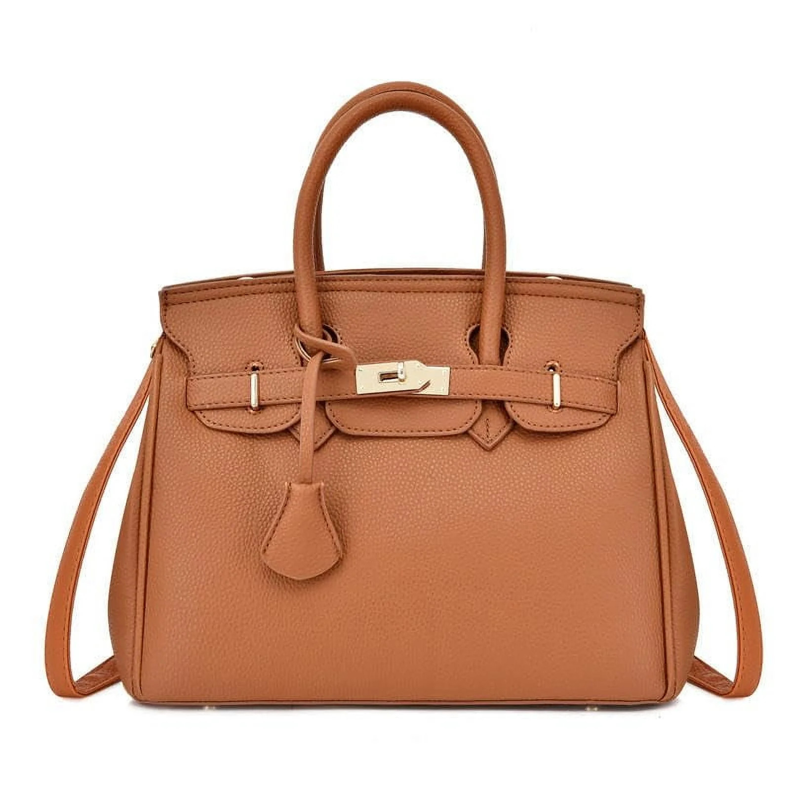 WKZZ Handbag for Women Women's Bags Simple Solid Color Shoulder Bag Handbag-Black | Walmart (US)