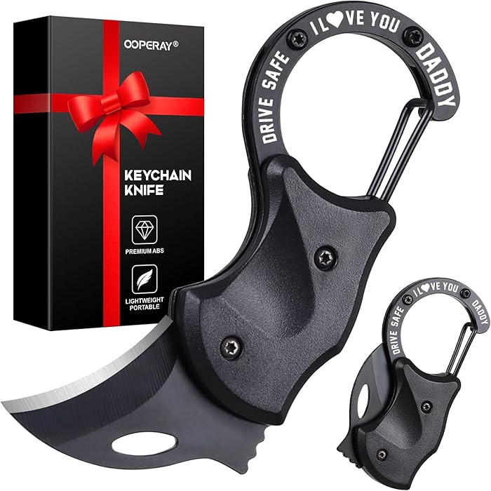 OOPERAY Gifts for Dad Fathers Day, Fathers Day Dad Gifts, EDC Box Cutter for Camping Hiking Fishi... | Amazon (US)