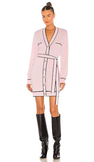 Natalie Belted Dress in Pink | Revolve Clothing (Global)